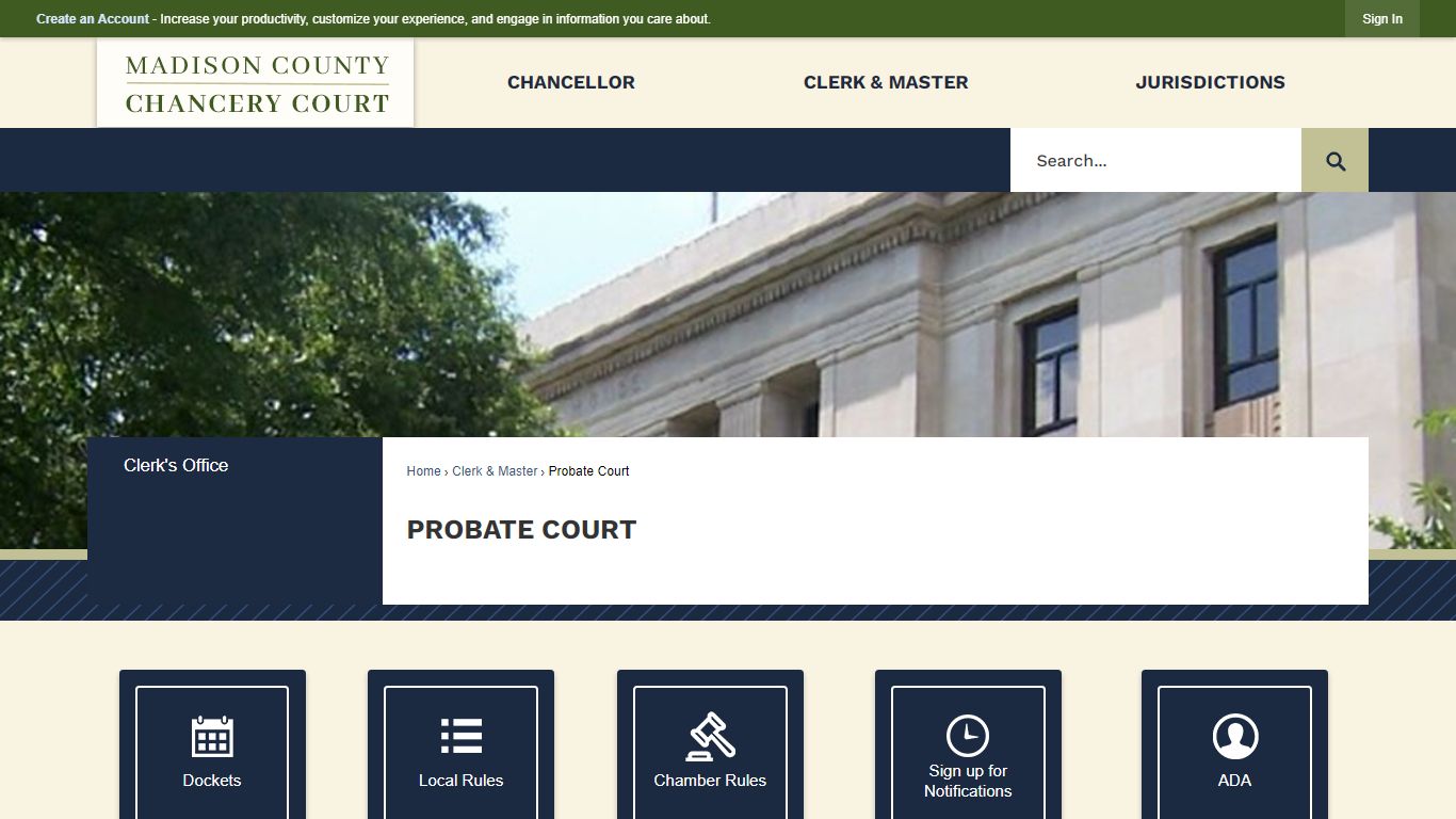 Probate Court | Madison County Court, TN - Official Site